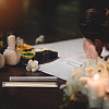Acrylic Incense Storage Tube with Black Cap for Incense Sticks AJEW-WH0561-31-7