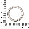 304 Stainless Steel Spring Gate Rings STAS-V012-03P-3