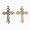 Tibetan Style Alloy Big Pendants RELI-PW0001-056AB-1