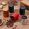 CRASPIRE 10Pcs 5 Colors Tinplate Tea Sealed Storage Box with Lid CON-CP0001-009-4
