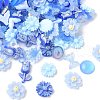 Luminous Opaque Resin Cabochons CRES-U006-01F-2