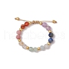 Adjustable Gemstone Finger Rings for Women RJEW-JR00874-03-2