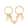 Alloy Yeah Gesture Pendant Keychains KEYC-JKC00425-02-3