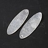 Natural Capiz Shell Pendants BSHE-S304-15-2
