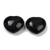 Mother's Day Gifts Heart Natural Obsidian Palm Stone G-C186-03G-1