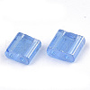 2-Hole Transparent Glass Seed Beads SEED-S023-24C-03-2