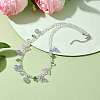 Glass with Malaysia Jade Beaded Necklaces NJEW-JN04680-01-2