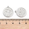 Non-Tarnish 304 Stainless Steel Pendants STAS-P364-12P-3