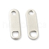 201 Stainless Steel Chain Tabs STAS-G245-06B-2