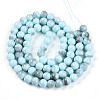Baking Painted Glass Beads Strands DGLA-N013-10mm-03-2