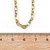 3.5MM 304 Stainless Steel Oval Link Chain Necklaces NJEW-T016-08G-5