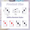 DICOSMETIC 200Pcs Handmade Polymer Clay Beads FIND-DC0006-49-2