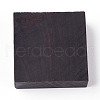 Square Wooden Pieces for Wood Jewelry Ring Making WOOD-WH0101-29H-1