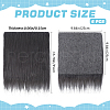 Faux Fur Squares Fabric BJEW-WH0515-11B-2