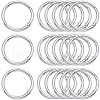 SOFPLATE Zinc Alloy Spring Gate Rings FIND-SP0001-08D-1