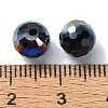Half Plated Glass Beads EGLA-P059-02A-HP02-3
