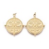Ion Plating(IP) 316 Surgical Stainless Steel Pendants X-STAS-F256-001G-2