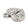 Tibetan Style Alloy Pendants PALLOY-P293-041AS-3