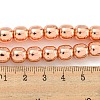 Electroplated Synthetic Non-magnetic Hematite Beads Strands G-C136-C01-02-4