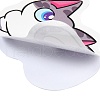 100Pcs Cartoon Animals Paper Self-Adhesive Picture Stickers STIC-C010-10-4