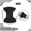 WADORN 2PCS Nylon Knit Rib Bell Sleeve Cuff DIY-WR0003-96-2