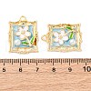 Alloy Enamel Pendants FIND-M060-09A-G-3