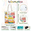 Canvas Women's Tote Bags ABAG-WH0056-008-2