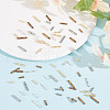 GOMAKERER 1960Pcs 12 Styles Glass Twisted Bugle Beads SEED-GO0001-07B-4