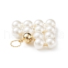 Shell Pearl Beads Woven Pendants PALLOY-JF01857-4