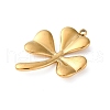 304 Stainless Steel Pendants STAS-U027-05G-01-2