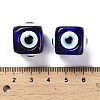 Transparent Resin European Beads RESI-U012-01B-3