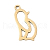 201 Stainless Steel Pendants STAS-F316-05G-03-1