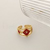 204 Stainless Steel Enamel Cuff Rings FS-WG1A4E8-13-1