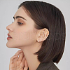 Beebeecraft 10Pcs 316L Stainless Steel Sleeper Earrings EJEW-BBC0001-56D-5