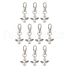 10Pcs Angel Glass Pearl Pendant Decorations HJEW-JM02672-01-1