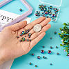 Mega Pet Rack Plating Rainbow Color 304 Stainless Steel Beads FIND-MP0001-07-6