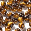 100Pcs 8mm Natural Tiger Eye Beads Round Beads DIY-LS0002-48-4
