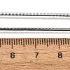 Non-Tarnish 304 Stainless Steel Square Snake Chain Necklaces NJEW-L173-005-P-4