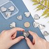 Unicraftale 304 Stainless Steel Diffuser Locket Pendants STAS-UN0015-82P-2