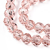 Glass Beads Strands EGLA-J042-6mm-23-2