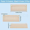 CREATCABIN 6Pcs Felt Purse Organizer Insert FIND-CN0001-07-2