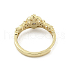 Brass Micro Pave Cubic Zirconia Adjustable Rings RJEW-H225-03G-3