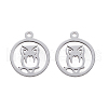 Non-Tarnish 201 Stainless Steel Pendants STAS-N092-104-1