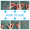 SUNNYCLUE 12 Sets 2 Colors Brass Fold Over Clasps FIND-SC0002-74-4