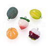 Elecrelive 32Pcs 16 Style Alloy Enamel & Resin Pendants and Charms ENAM-EL0001-01-12