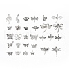 Tibetan Style Alloy Pendants PALLOY-B014-15-1