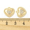 Brass Micro Pave Cubic Zirconia Pendants KK-H460-41G-3
