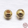 Round 925 Sterling Silver Spacer Beads STER-M103-04-2mm-G-2
