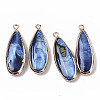 Natural Freshwater Shell Pendants SHEL-R047-03A-1