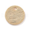 Brass Charms KK-Y003-06F-G-2